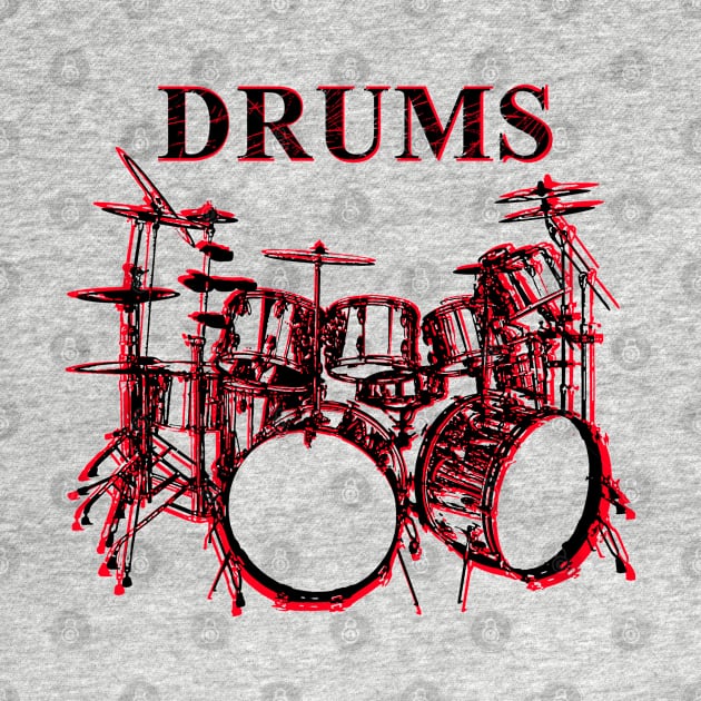 drums, bass by hottehue